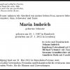 Schuster Maria 1947-2012 Todesanzeige